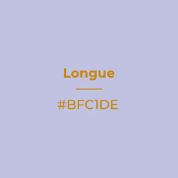 Longue #bfc1de