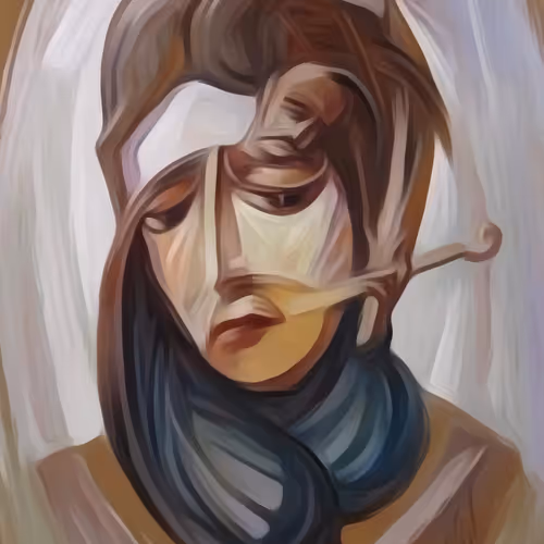 Art And Blurry Painting