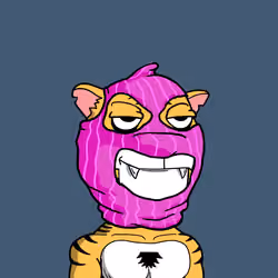 Grouchy Tiger Social Club #4686