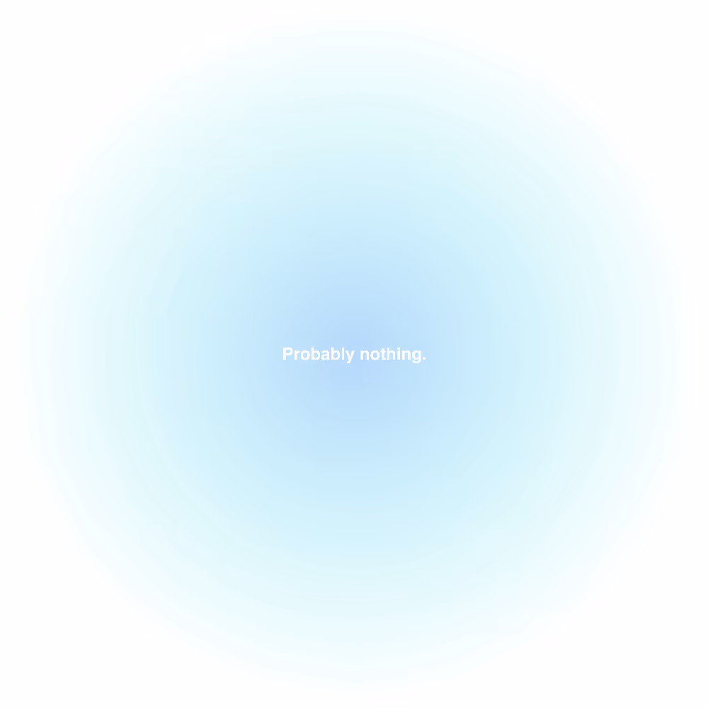 Probably nothing #96