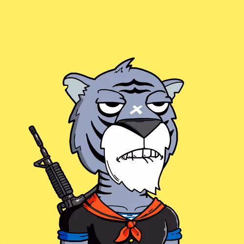 Grouchy Tiger Social Club #4270
