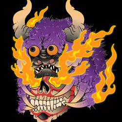 USHI ONI SKULL #10