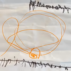 Adeline draws monster?