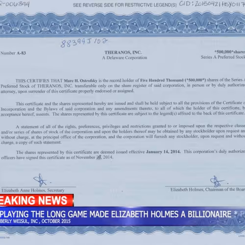 Rise and Fall of Theranos