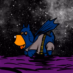 Spacetime Dog #24: The Dog Knight