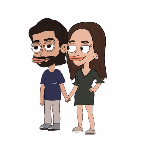 Big Mouth Couple