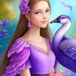 Nocturnal Echoes: Enchanted Embrace of the Princess 6/8#