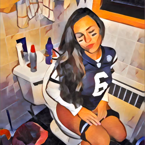 Pooping Lady #36
