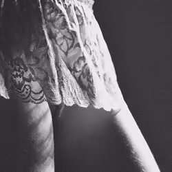 WIFE IN SHEER MINI SKIRT #1 by Fauwk