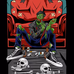 ZOMBIE HOWIE (Green)