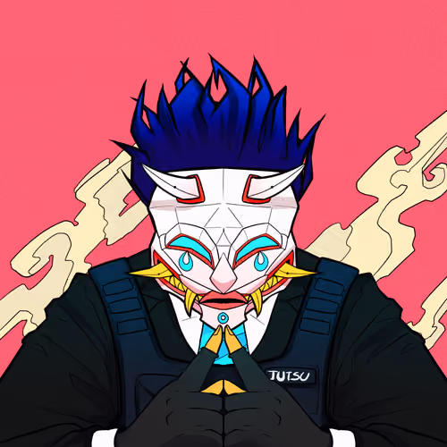 0007 Sad Noh Masked