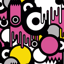 Pattern Pink Fakko_ArtDesign