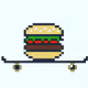 Crypto Burger Skater