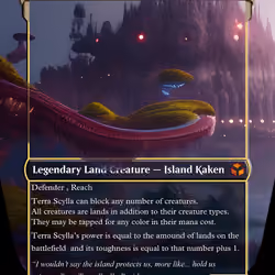 Terra Scylla my own Cards