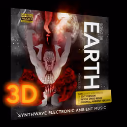 3D LOOP MP4: OFFICIAL MAXI CD ALBUM COVER "SONG 38 EARTH"