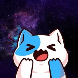 MIZEARCAT HAPPY BLUE SPACE