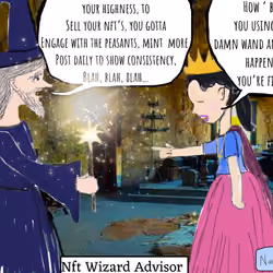 Queen Nancy and the Nft Wizard