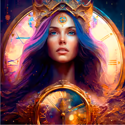 The Shining Goddess of Time