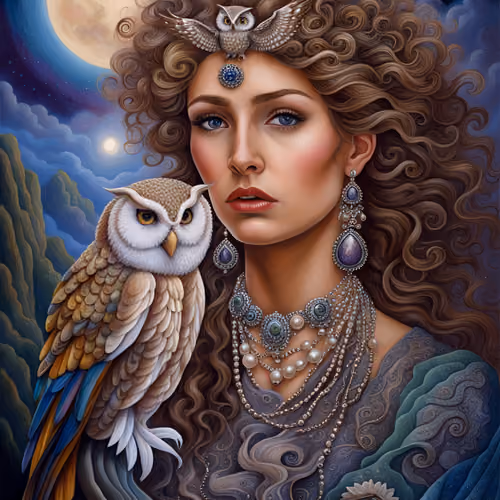 Mystic Moon Maidens - Ellowyn Nightwing