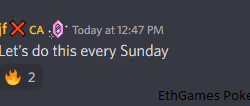 And EthGames Poker Sundays was born 