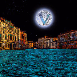 Vechain Moon Venice Italy
