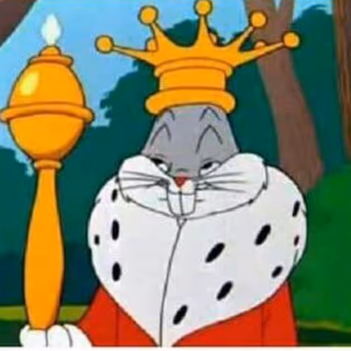   bugs bunny king 