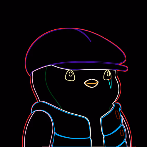 Neon Pudgy Penguin 839