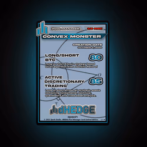 dHEDGE Manager Cards