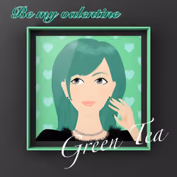 Be my valentine Green Tea
