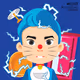 BuckTeethBoy #0397 - RobotCat