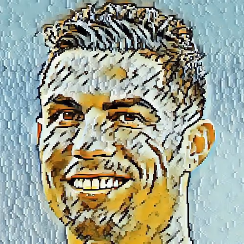 Pixel Art  Cristiano Ronaldo
