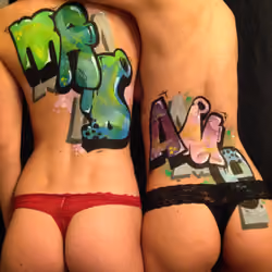 BodyArt - Graffiti Girls #3