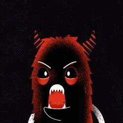 No.14 Stupid Black Red Devil