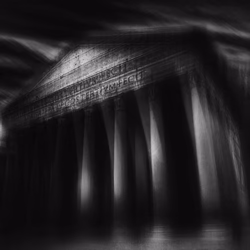 #19 Achromatic World | Roman Pantheon