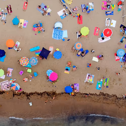 Summer beach