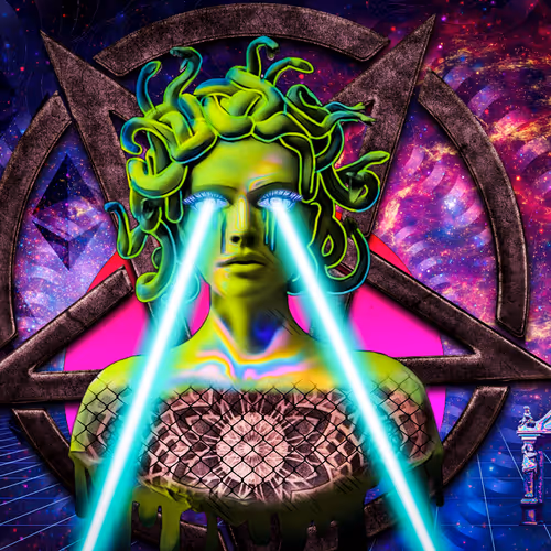 Digital Collage Surreal Psychedelic Bizarre