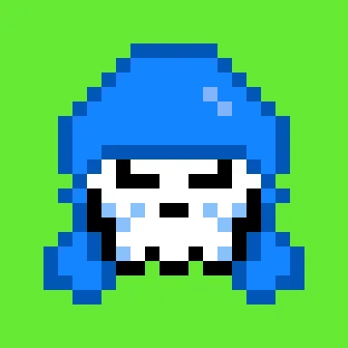 Kawaii SKULL #7165