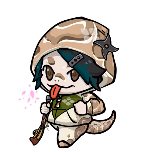 ゲームキャラ風Orochi-Ball python #16571擬人化