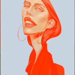 Beauty of red