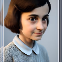 ANNE FRANK [AI NFT #080]