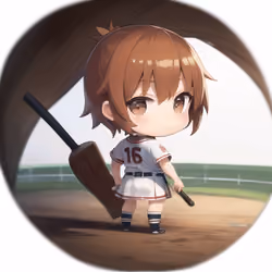 Crypto baseball jersey number 16 紅乃（kunai)