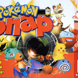 Vintage Pokemon Snap Game Cover