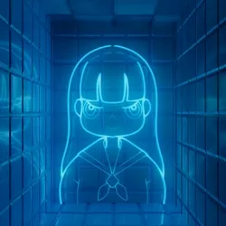 Neon Samsara Cyan