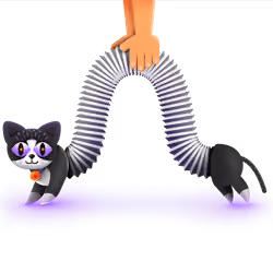 Stretched Cat #3