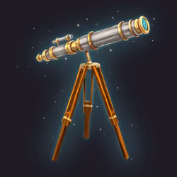 Old telescope