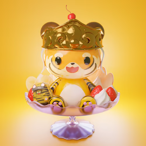 CNPcake #00104 Leelee-Tiger Crown