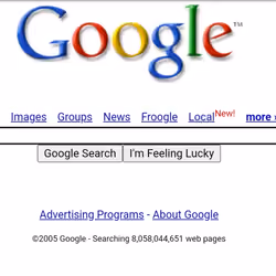 Google 2-2-2005