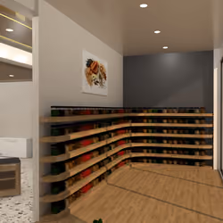 Kitchen spice room X