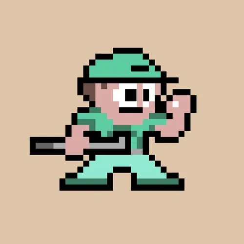 8bit Tee Time Golfer 267
