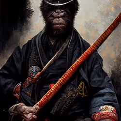 Samurai Ape #147